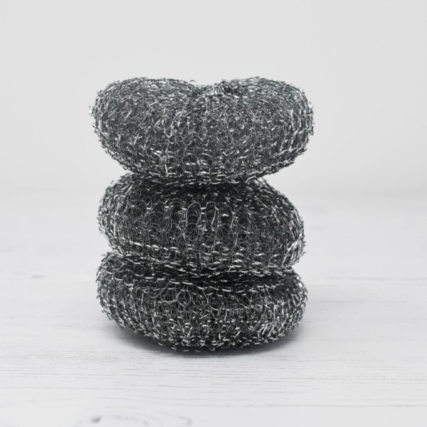 Eco Living Steel Scourers 3 Pack