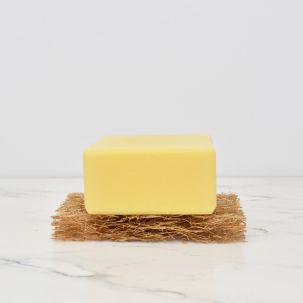 Eco Living 155g Dish Washing Soap Bar Lemon On A Soap Rest