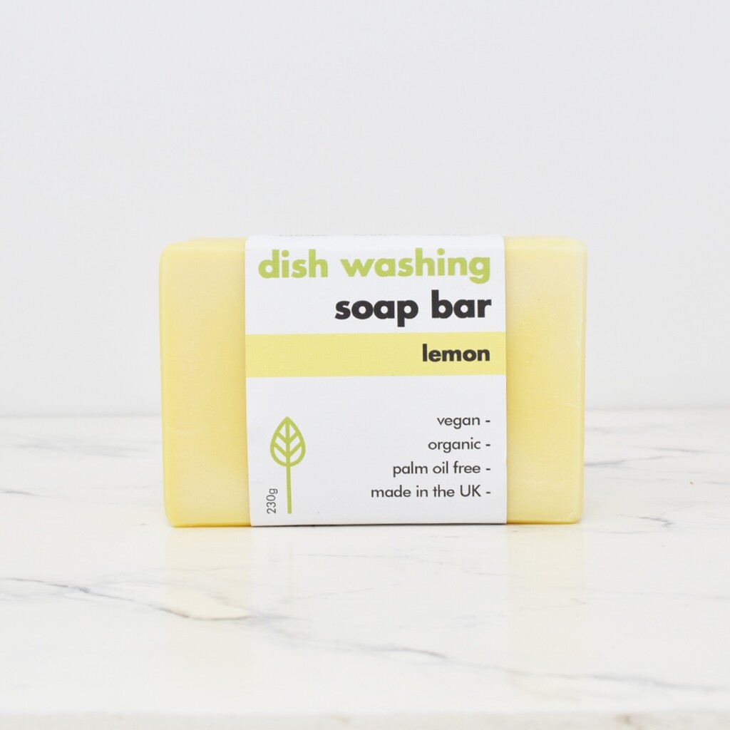 Dish Washing Soap Bar Lemon 155g 230g Peace With The Wild