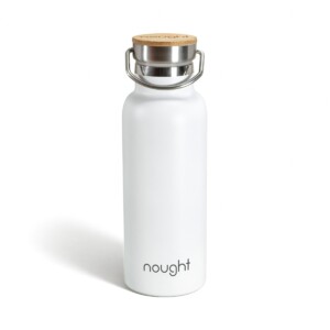 Nought Stainless Steel with Bamboo Lid Water Bottle