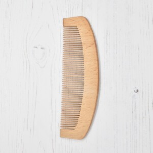 Rugged Nature Large Wooden Curved Comb