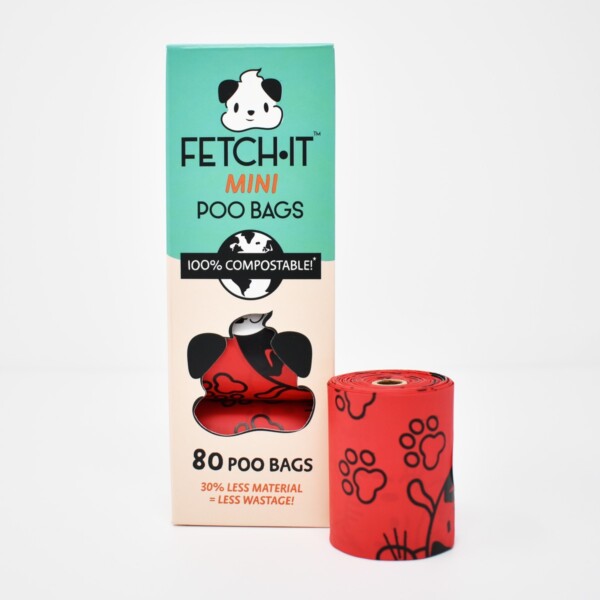 FETCH IT Compostable Dog Poop Bags – Mini’s