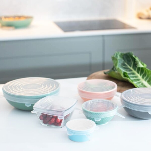 Green Island Silicone Stretch Lids