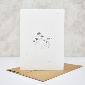 Vida Seed Card Happy Flowers