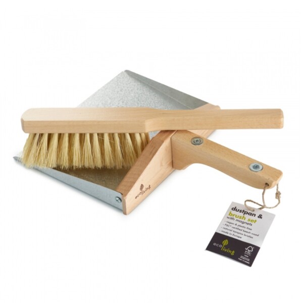 Eco Living Dustpan Brush