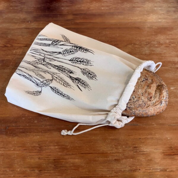 The Foragers Cottage Wheat Fields Bread Bag