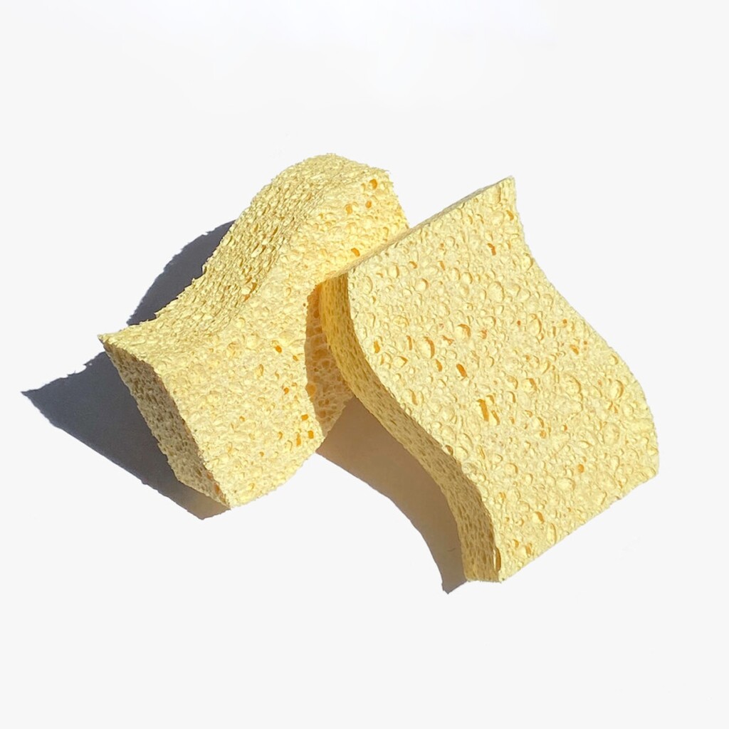 Biodegradable Kitchen Sponges Pack of 2 Peace With The Wild
