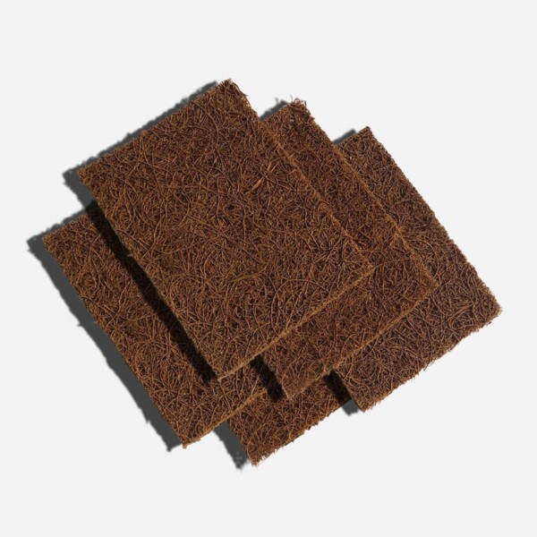 Biodegradable Coconut Kitchen Scourers - Pack of 5