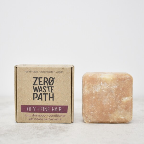 2in1 Shampoo & Conditioning Bar - Oily + Fine Hair