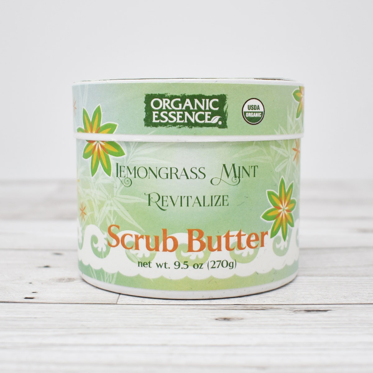 Organic Essence Organic Lemongrass & Mint Scrub Butter 270g