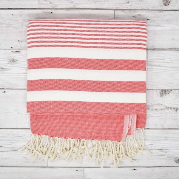 Coral Turkish Towel - Quick Dry Chappie
