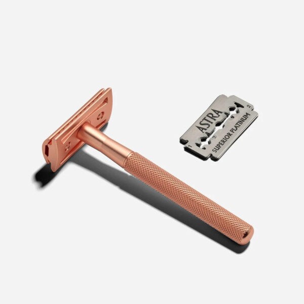 Stainless Steel Razor - Rose Gold