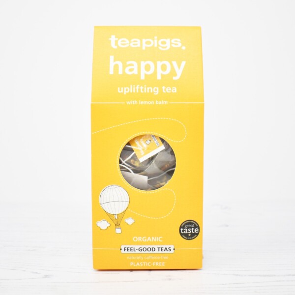 Happy With Lemon Uplifting Plastic Free Tea Bags