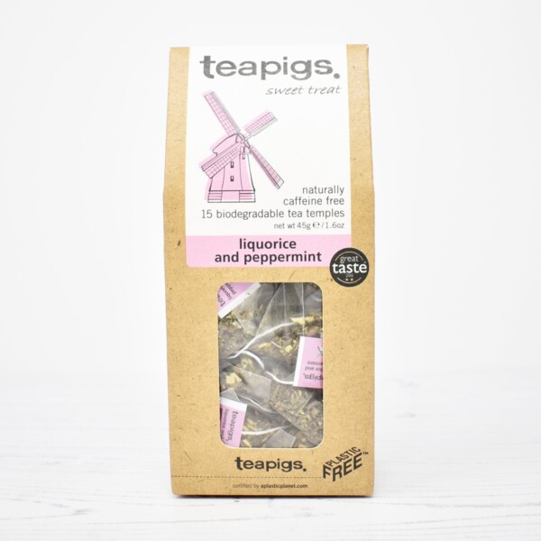 Plastic Free Liquorice & Peppermint Tea Bags