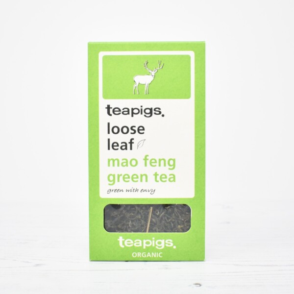 Plastic Free Loose Leaf Mao Feng Green Tea - 75g