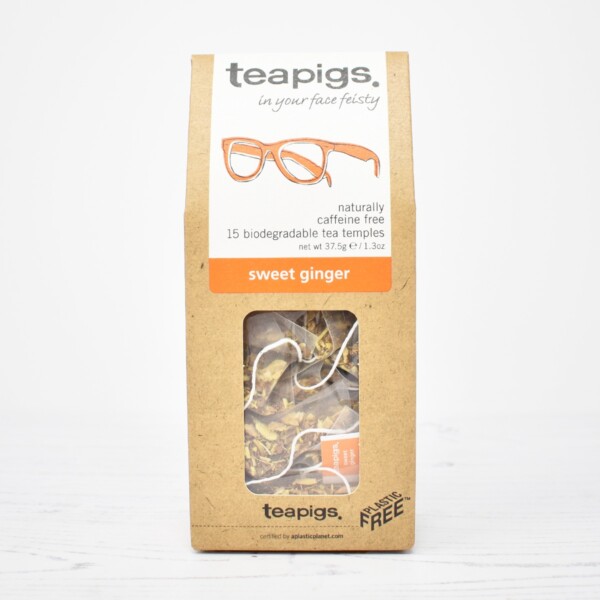 Plastic Free Sweet Ginger Tea Bags
