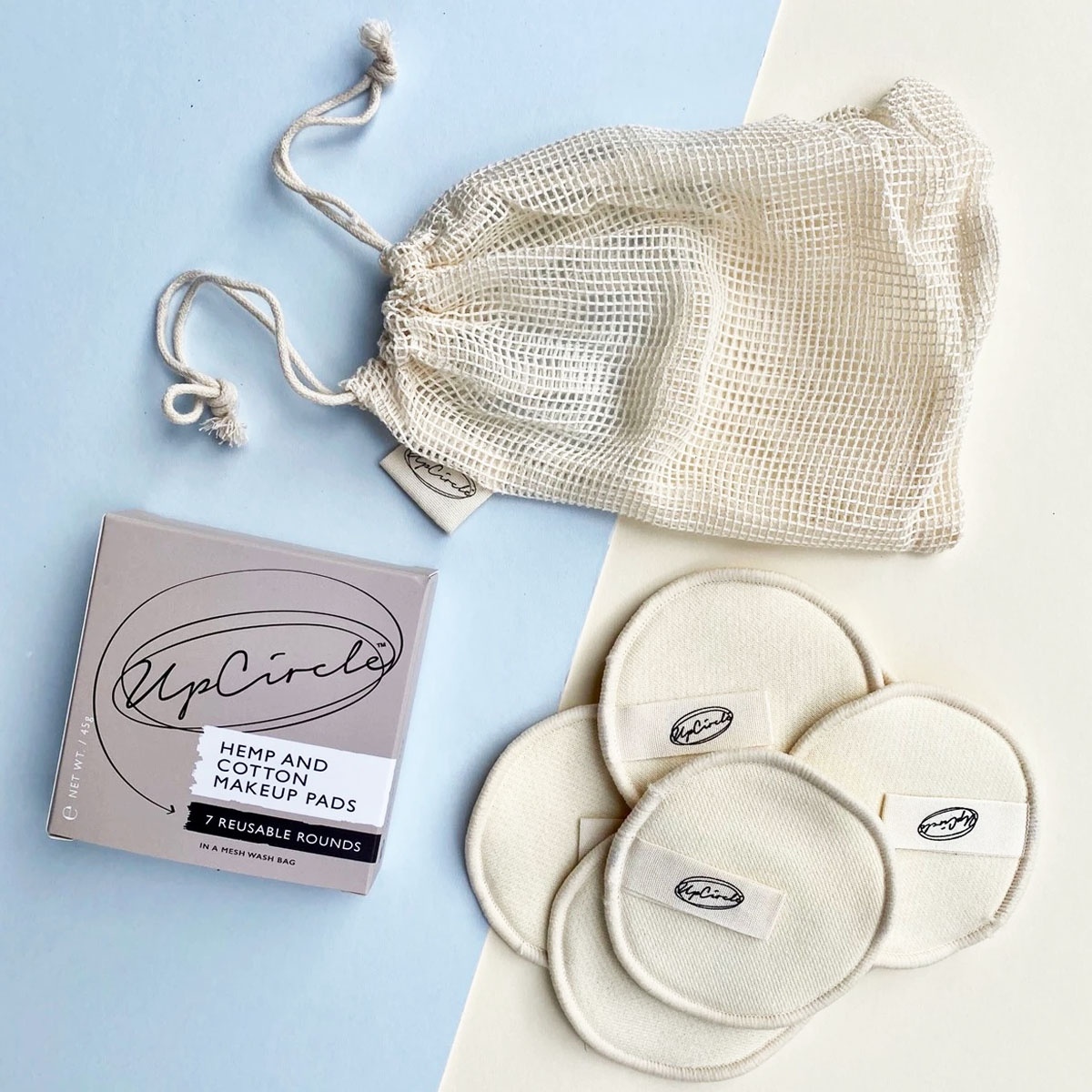 Hemp & Cotton Makeup Pads Peace With The Wild