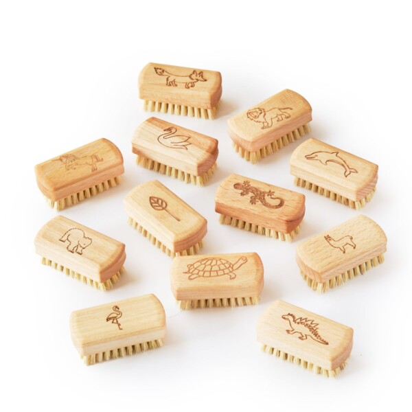 Kids Natural Vegan Nail Brush