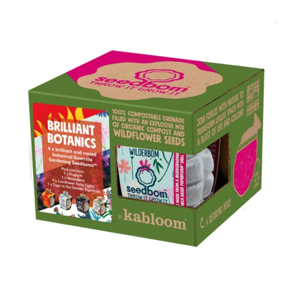 Brilliant Botanics Seed Bombs Gift Box