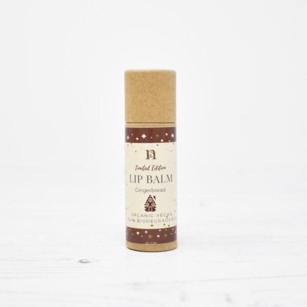 Organic Gingerbread Vegan Lip Balm - 10g