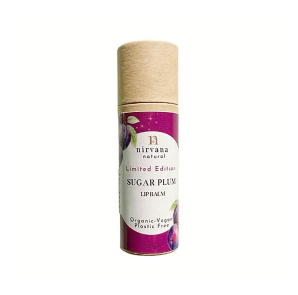 Organic Sugar Plum Vegan Lip Balm - 10g