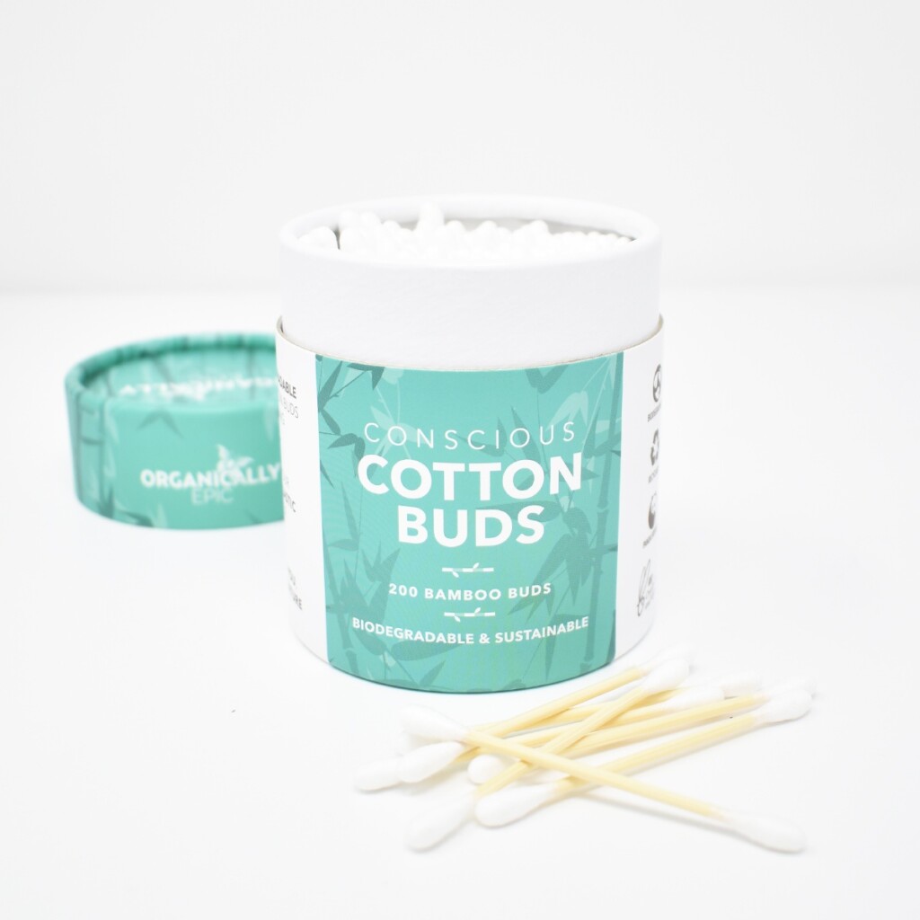 Biodegradable Cotton Buds Box 200 Peace With The Wild