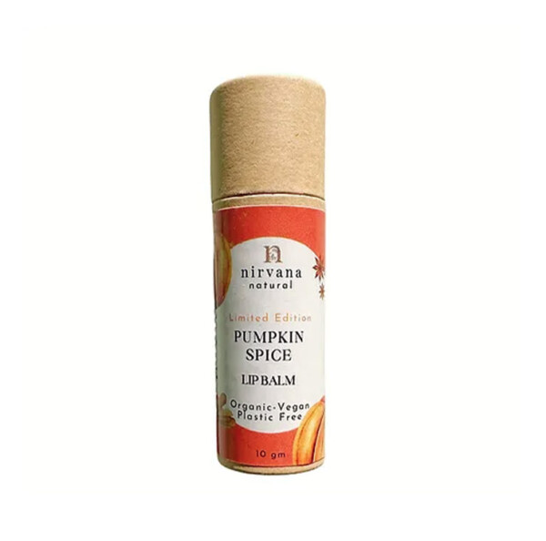 Organic Pumpkin Spice Vegan Lip Balm - 10g