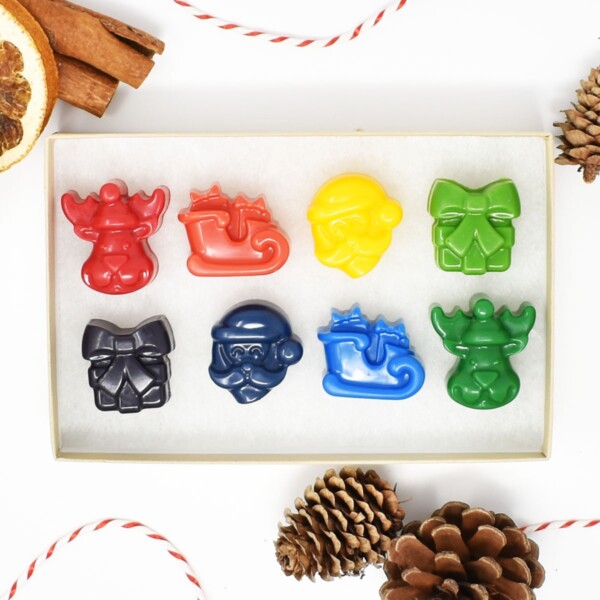 Natural Wax Crayons - Set of 8