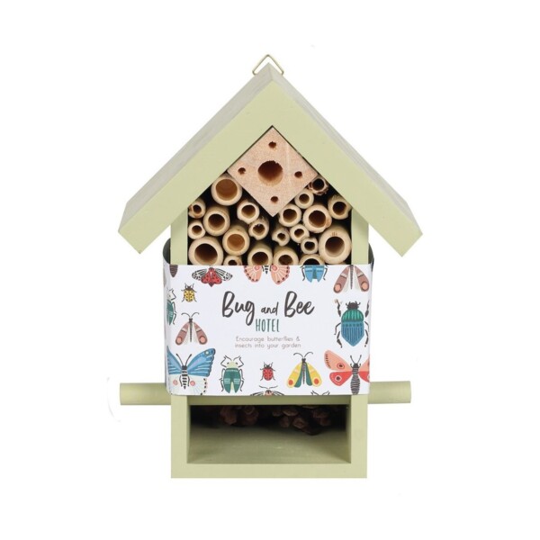 Wooden Bug and Bee Hotel