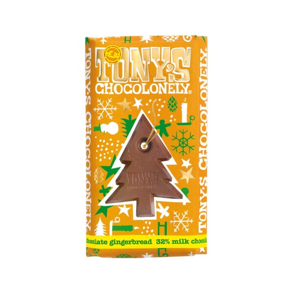 Milk Chocolate with Gingerbread Pieces - 180g