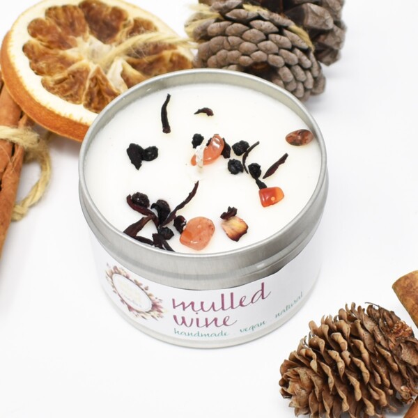 Mulled Wine Soy Wax Candle - 100ml - Image 2
