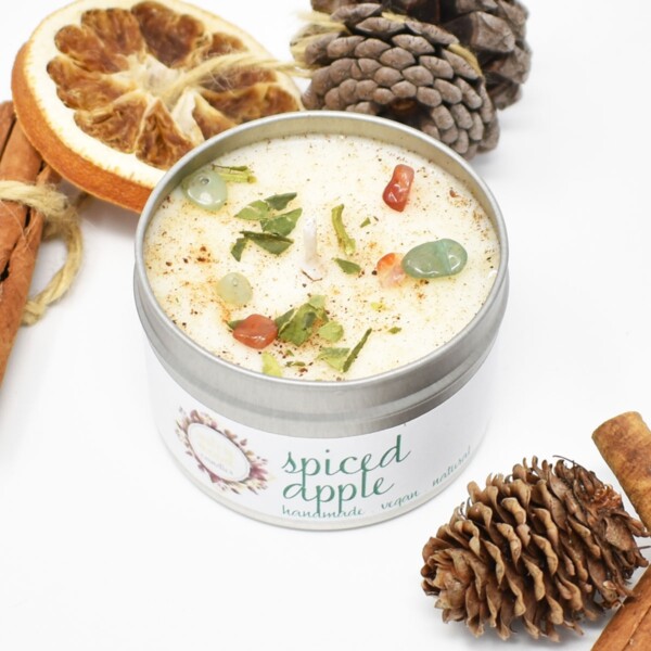 Spiced Apple Soy Wax Candle - 100ml - Image 2