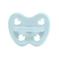 Duck Natural Rubber Pacifier - Baby Blue 0-3 Months