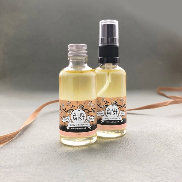 Organic Baby Massage Oil - Pure