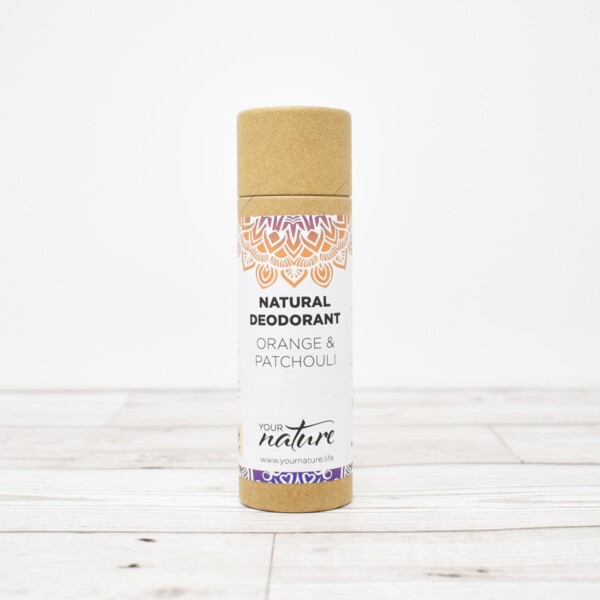 Natural Deodorant Stick - Orange & Patchouli