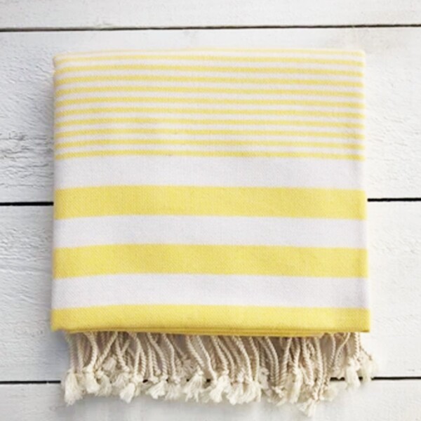 Yellow Turkish Towel - Quick Dry Chappie