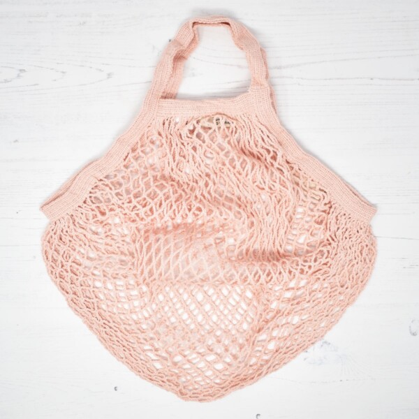 Short Handle Organic Cotton String Bag - Image 8