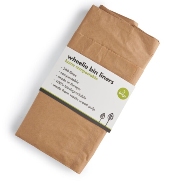 Compostable Wheelie Bin Liners - 240L