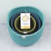 Natural Tall Jute Basket Set - Ocean - Image 3