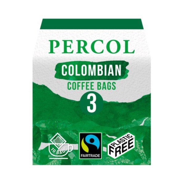 Fairtrade Smooth Colombian Coffee Bags