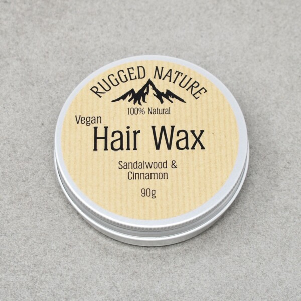 Natural Vegan Hair Wax - Sandalwood & Cinnamon