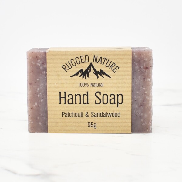 Natural Hand Soap - Patchouli & Sandalwood 95g