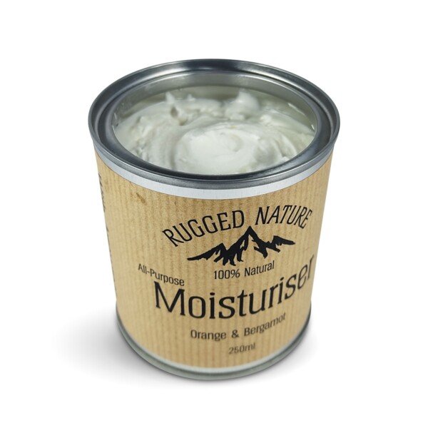 Natural Moisturiser - Orange & Bergamot 250ml - Image 2