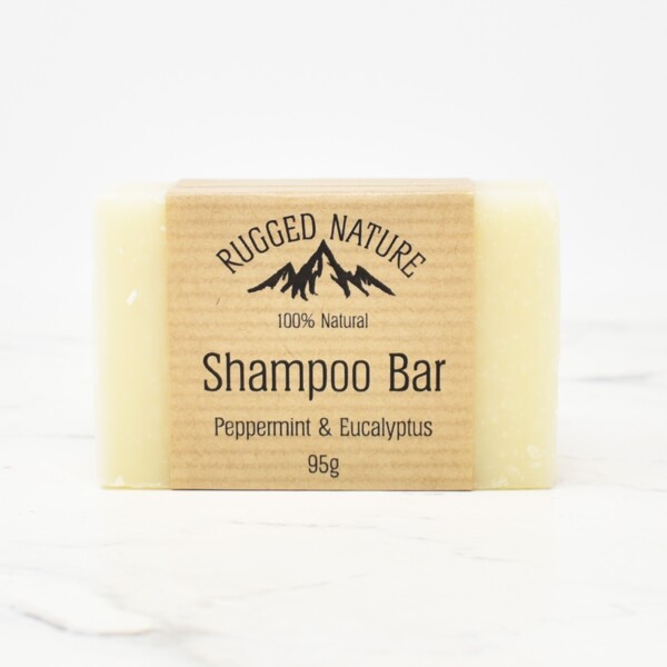 Natural Shampoo Bar - Peppermint & Eucalyptus 95g