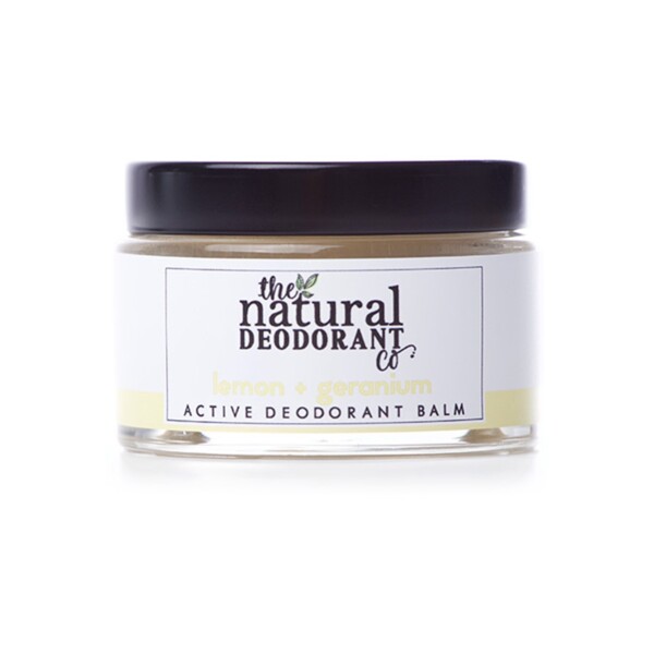 Natural Active Deodorant Balm - Lemon & Geranium 55g