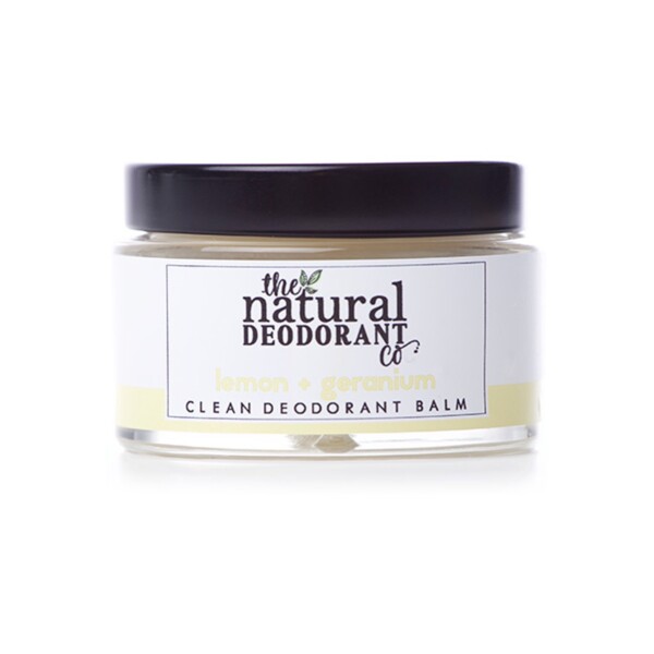 Natural Clean Deodorant Balm - Lemon & Geranium 55g