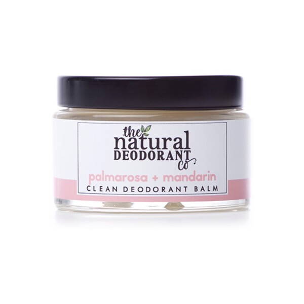 Natural Clean Deodorant Balm - Palmarosa & Mandarin 55g