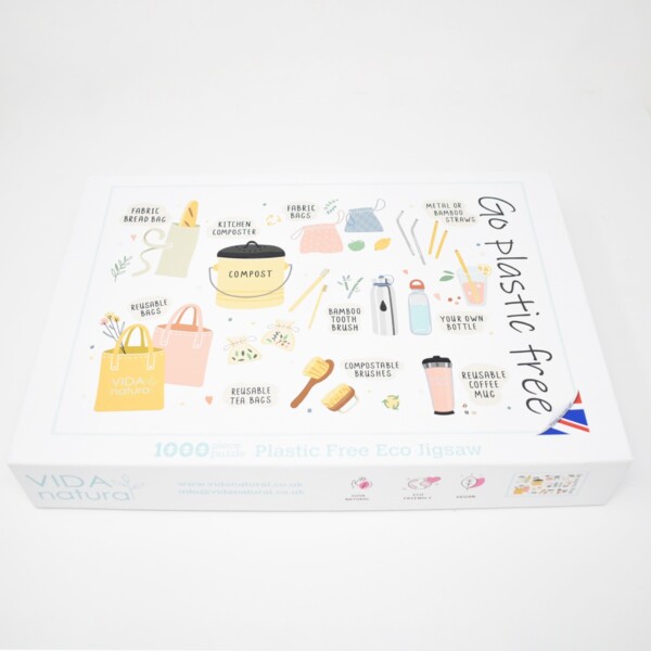 Plastic Free Jigsaw - 'Go Plastic Free'