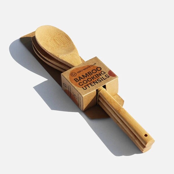 Bamboo Cooking Utensils - Set of 3 - Image 2