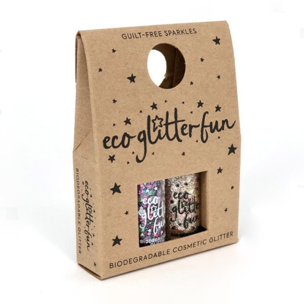 Eco Glitter 2 Piece Set - Lollipop & Unicorn